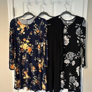 Old Navy Swing Dresses (3)
